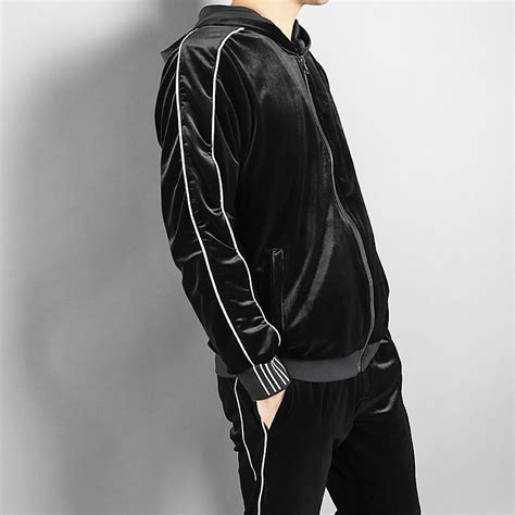 velvet tracksuit mens designer|best velvet tracksuits for men.